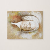 Johann Sebastian Bach Portrait in beige ジグソーパズル (横)