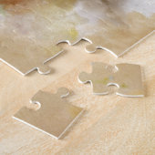 Johann Sebastian Bach Portrait in beige ジグソーパズル (側面)