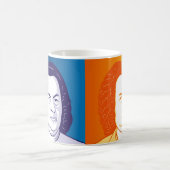 Johann Sebastian Bach Portraits コーヒーマグカップ (中央)