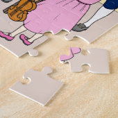 Johann Sebastian Bach Puzzle für Kinder ジグソーパズル (側面)