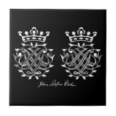 Johann Sebastian Bach Siegel タイル (正面)