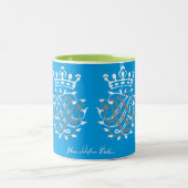 Johann Sebastian Bach Siegel JSB + BSJ ツートーンマグカップ (中央)