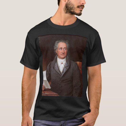 Johann Wolfgang Von Goethe Tシャツ (正面)