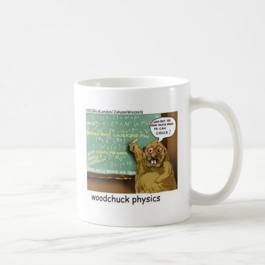 johann_woodchuck コーヒーマグカップ (右)