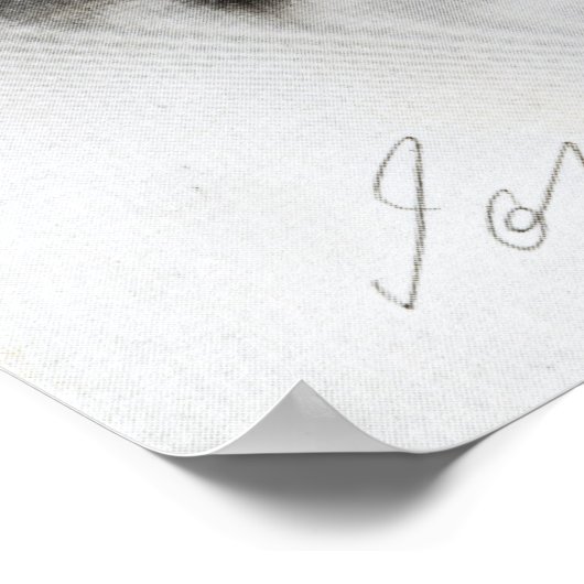 Johannes Brahms ポスター (角)