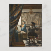 Johannes Vermeer – の絵画芸術 ポストカード (正面)