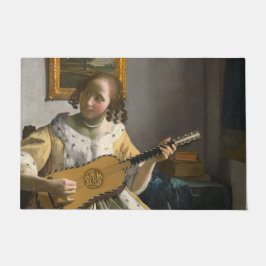 Johannes Vermeer – ギタープレーヤー ドアマット