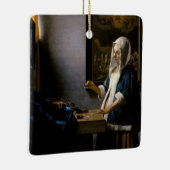 Johannes Vermeer – バランスを保つ女性 セラミックオーナメント (右)