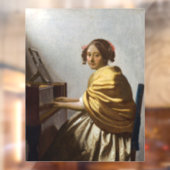 Johannes Vermeer – バージナルに着席した若い女性 ウィンドウサイン (シート2)
