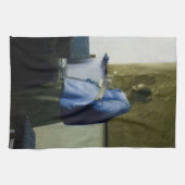 Johannes Vermeer – ブルーの読女性の手紙 キッチンタオル (横)