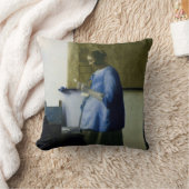 Johannes Vermeer – ブルーの読女性の手紙 クッション (ブランケット)