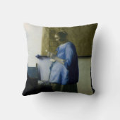 Johannes Vermeer – ブルーの読女性の手紙 クッション (裏面)