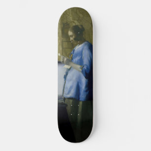 Johannes Vermeer – ブルーの読女性の手紙 スケートボード