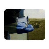 Johannes Vermeer – ブルーの読女性の手紙 マグネット (横)