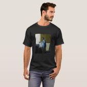 Johannes Vermeer – ブルーの読女性の手紙 Tシャツ (正面フル)