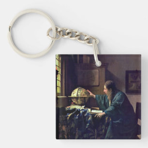 Johannes Vermeer – 天文学者 キーホルダー