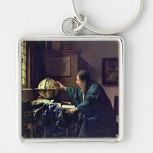 Johannes Vermeer – 天文学者 キーホルダー