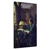 Johannes Vermeer – 天文学者 クリップボード (右)