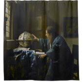 Johannes Vermeer – 天文学者 シャワーカーテン (正面)