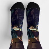 Johannes Vermeer – 天文学者 ソックス (上部)