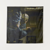 Johannes Vermeer – 天文学者 タペストリー (正面(横))