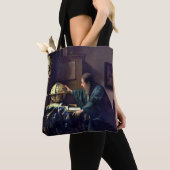 Johannes Vermeer – 天文学者 トートバッグ (クローズアップ)