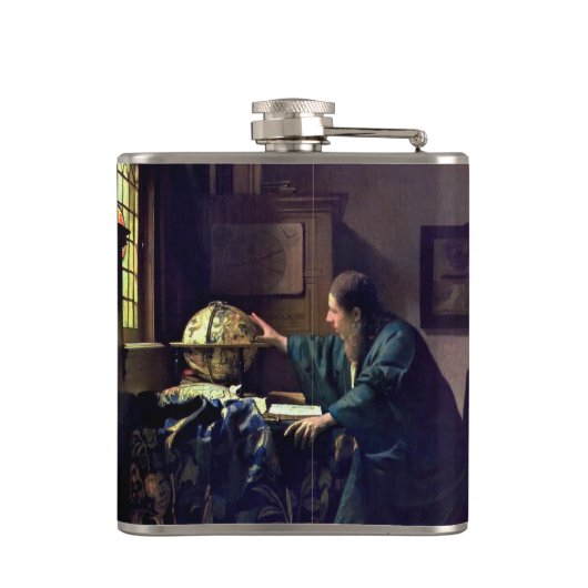 Johannes Vermeer – 天文学者 フラスク (裏面)