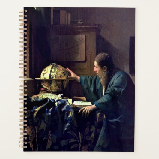 Johannes Vermeer – 天文学者 プランナー手帳 (正面)