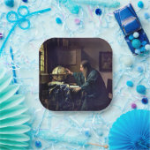 Johannes Vermeer – 天文学者 ペーパープレート (パーティー)