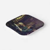 Johannes Vermeer – 天文学者 ペーパープレート (傾斜あり)