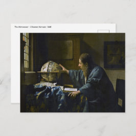 Johannes Vermeer – 天文学者 ポストカード