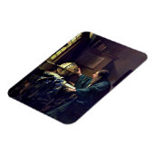 Johannes Vermeer – 天文学者 マグネット (左側)