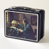Johannes Vermeer – 天文学者 メタルランチボックス (裏面)