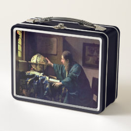 Johannes Vermeer – 天文学者 メタルランチボックス