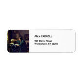 Johannes Vermeer – 天文学者 ラベル (正面)