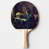 Johannes Vermeer – 天文学者 卓球ラケット (裏面)