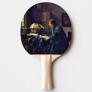 Johannes Vermeer – 天文学者 卓球ラケット