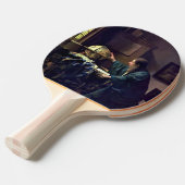 Johannes Vermeer – 天文学者 卓球ラケット (正面アングル)