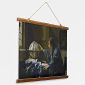 Johannes Vermeer – 天文学者 吊り下げ型タペストリー (傾斜あり)