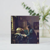 Johannes Vermeer – 天文学者 招待状 (スタンド正面)