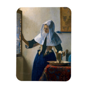 Johannes Vermeer – 水差し女性 マグネット