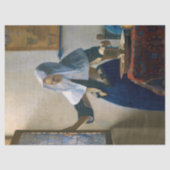 Johannes Vermeer – 水差し女性 薄葉紙 (正面)