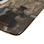 Johannes Vermeer - 絵画の寓話 カッティングボード (角)