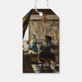 Johannes Vermeer - 絵画の寓話 ギフトタグ