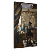 Johannes Vermeer - 絵画の寓話 クリップボード (右)