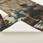 Johannes Vermeer - 絵画の寓話 シェルパブランケット (3/4)