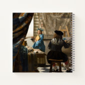 Johannes Vermeer - 絵画の寓話 ノートブック (裏面)
