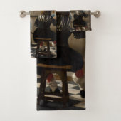 Johannes Vermeer - 絵画の寓話 バスタオルセット (インサイチュ)