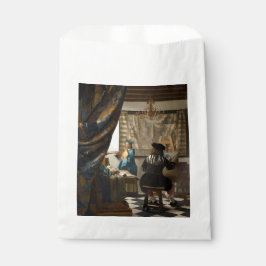 Johannes Vermeer - 絵画の寓話 フェイバーバッグ