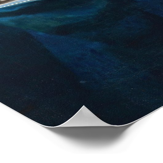 Johannes Vermeer - A Lady writing a Letter ポスター (角)